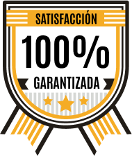 Escudito que dice 100% garantizado